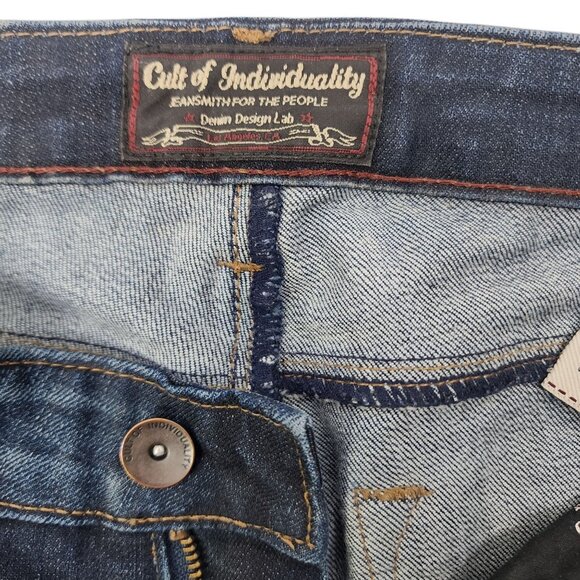 Cult Of Individuality Bohemi Bootcut Jeans Size 32 Dark Wash Denim Women‎ - Picture 5 of 12